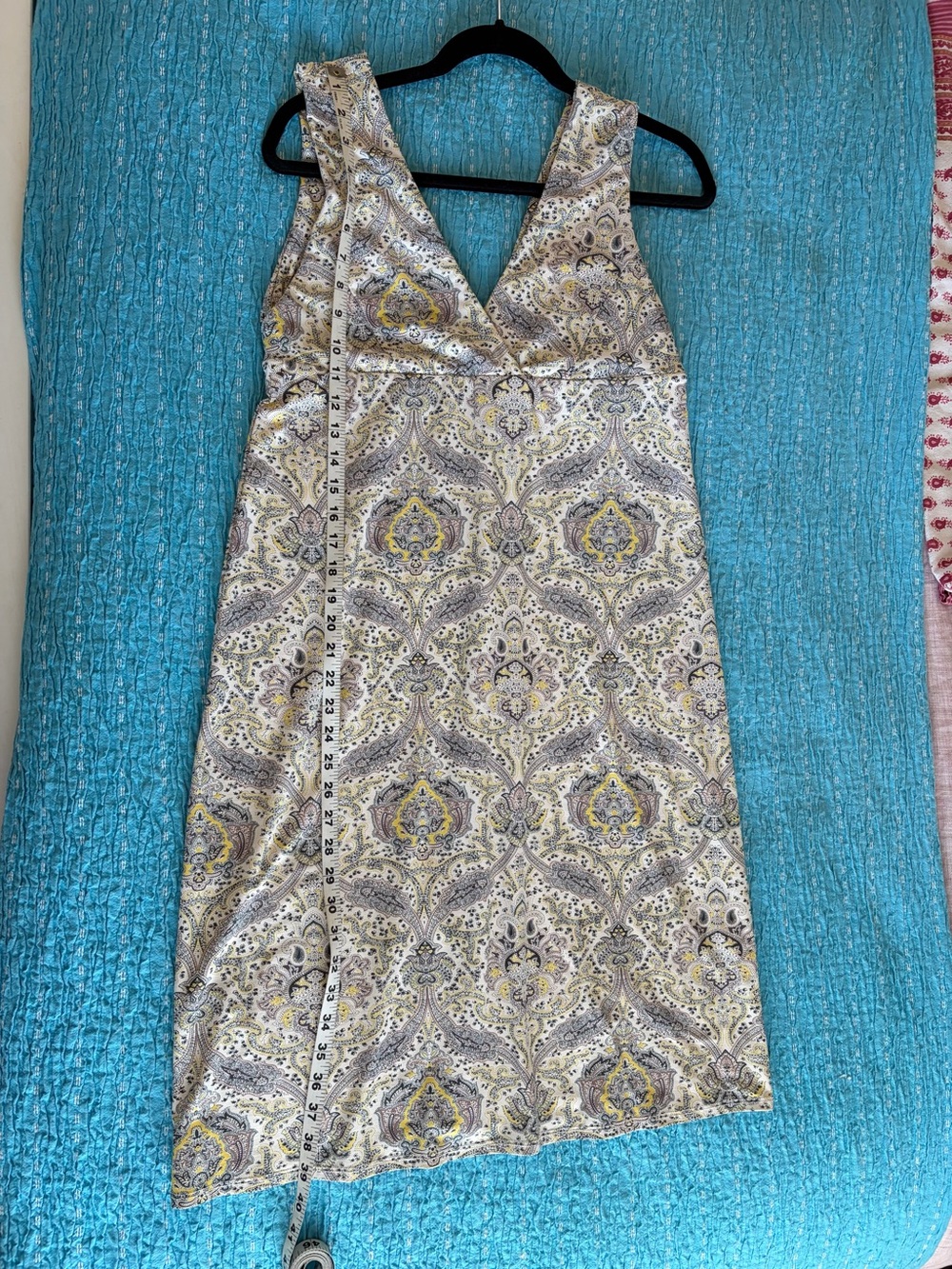 Carve Paisley dress w built in bra top